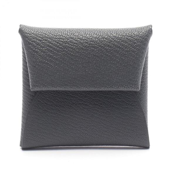 HERMES Gray Leather Wallet - Picture 1 of 6